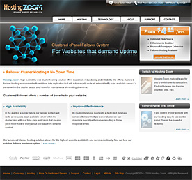 HostingZoom Screenshot